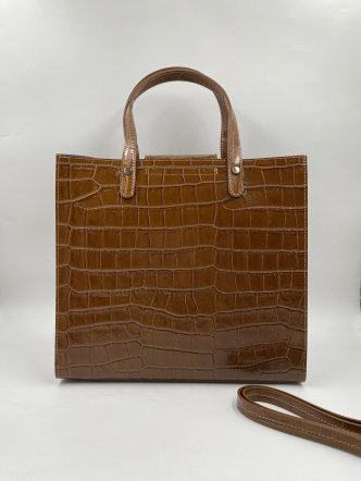 Сумка 0148 Карамельный (кроко-кожа) (277)